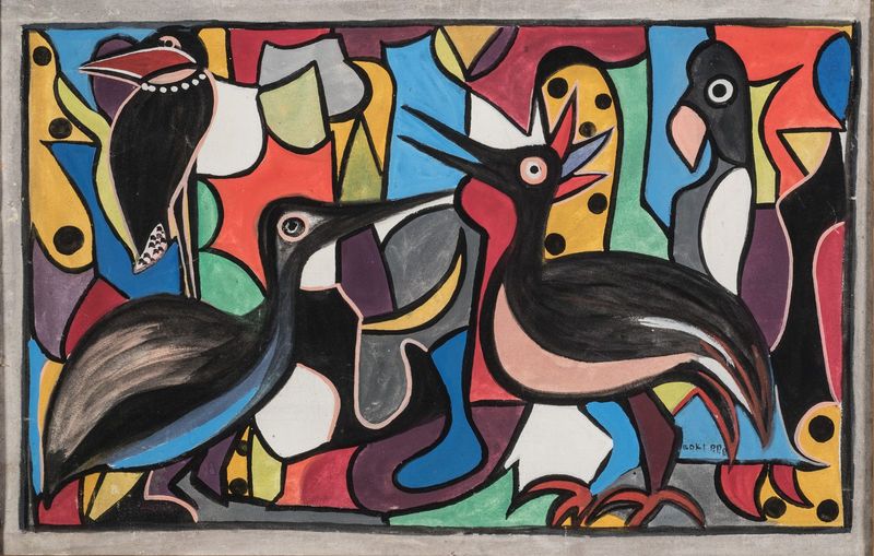 Four birds